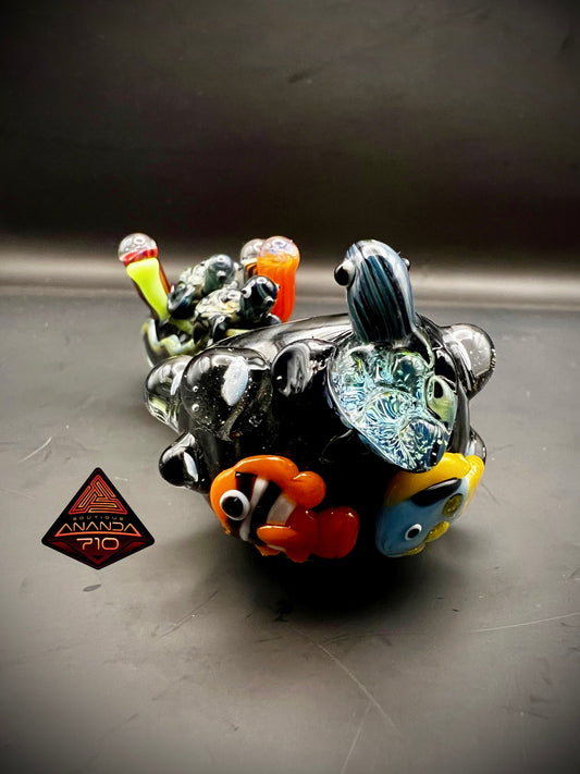 🐢 Empire Glassworks Spoon Pipe | East Australian Current🪸