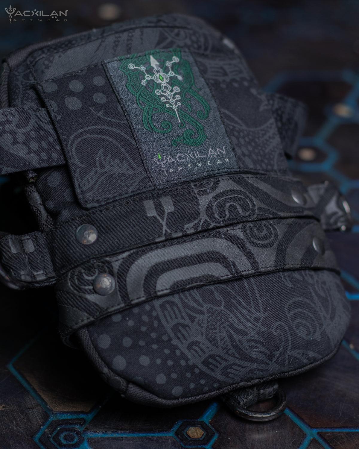 Chotta Bag / Cotton Printed - BLACK UFO