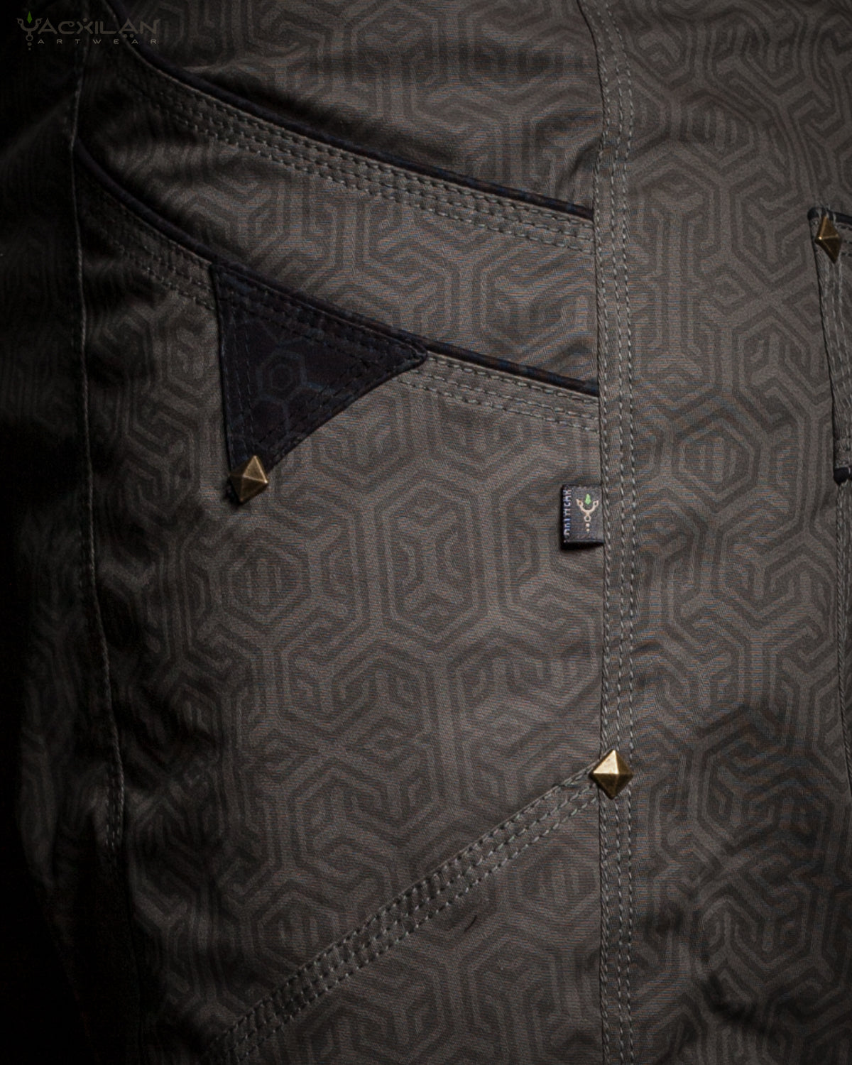FLYING SHORTS HOMBRE-DOUBLE POKET GREY TRIBIO