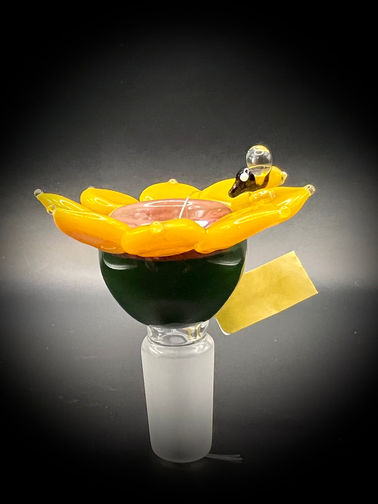 🌻 Empire Glassworks Bowl Slide | 14mm M - Sunflower 🌼