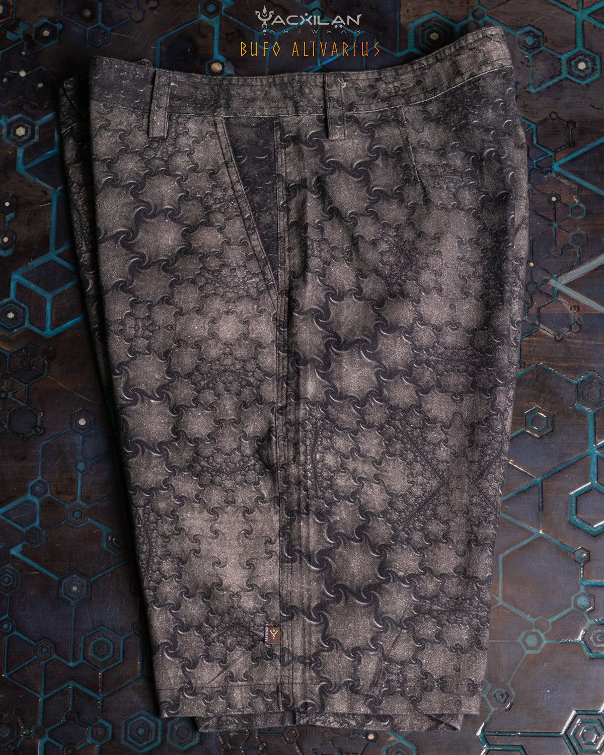 SKATE SHORT MEN / COMBED COTTON HERRINGBONE – BUFO ALIVARUS