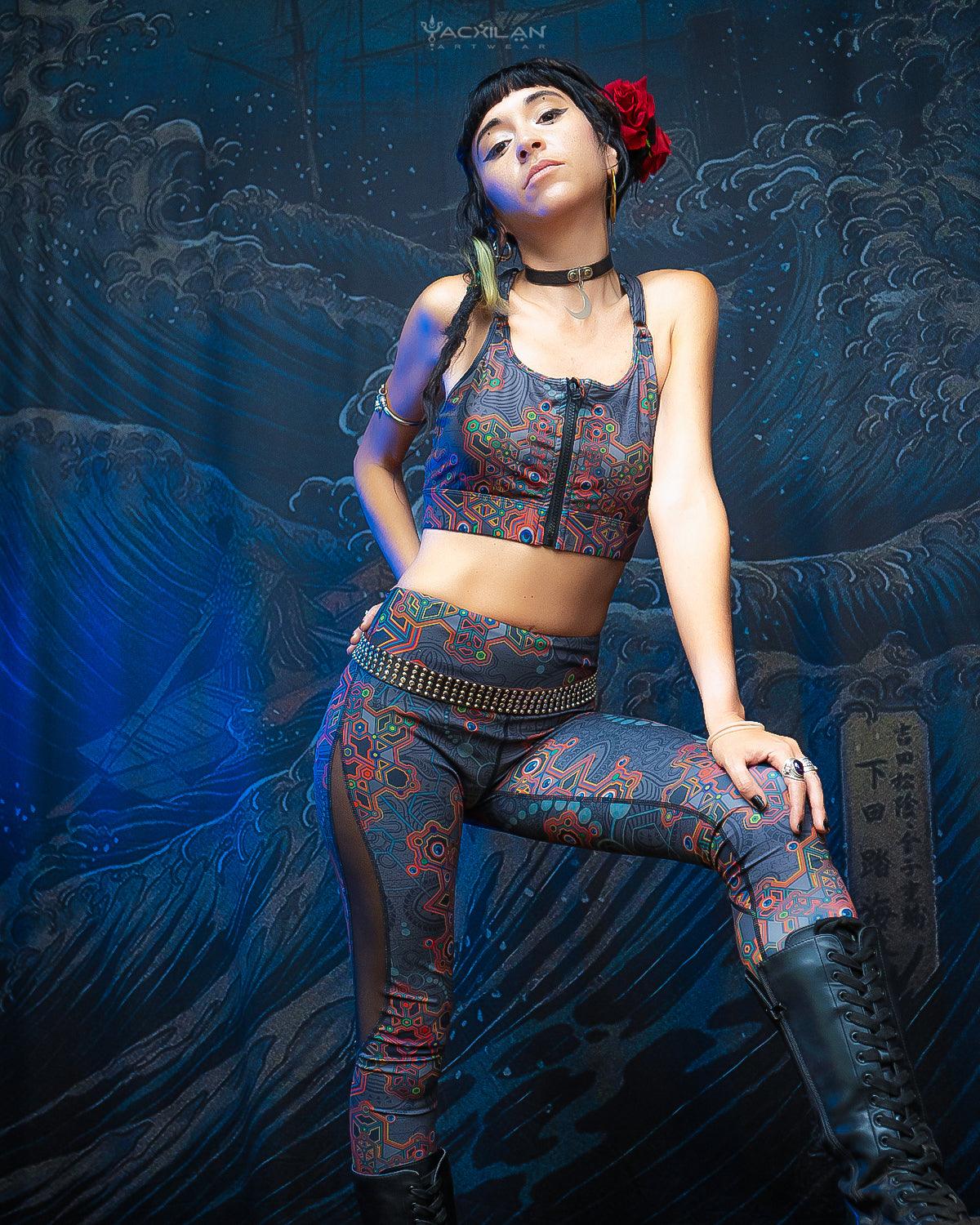 LEGGINGS WOMAN / SPORTWEAR SLANT - AFRODISIAKO