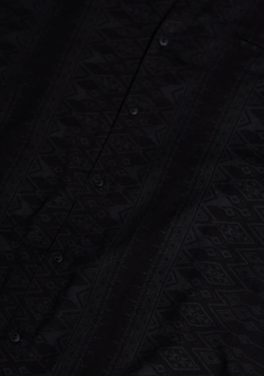 Shirt Men Half Sleeves / Bamboo– BLACK BOHONI