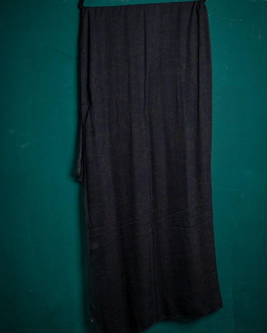 Scarf / Pareo Bamboo - BLACK SHAMANKA