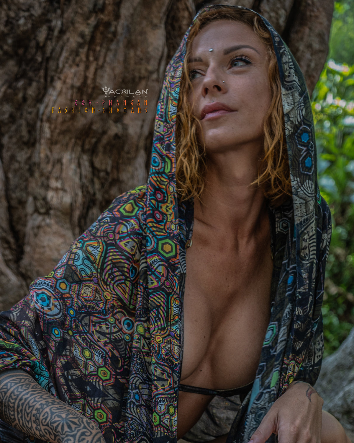 PAREO / SCARF BAMBOO – PSYCHEDELIKA GALACTIKA