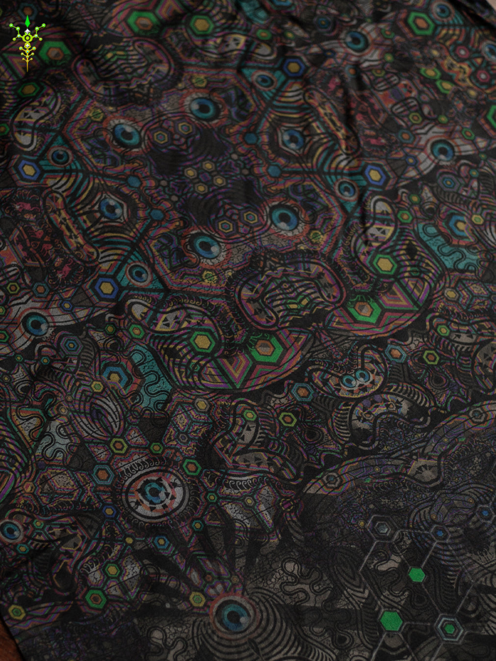 Shirt Men Half Sleeves / Bamboo - DARK PSYCHEDELIKA