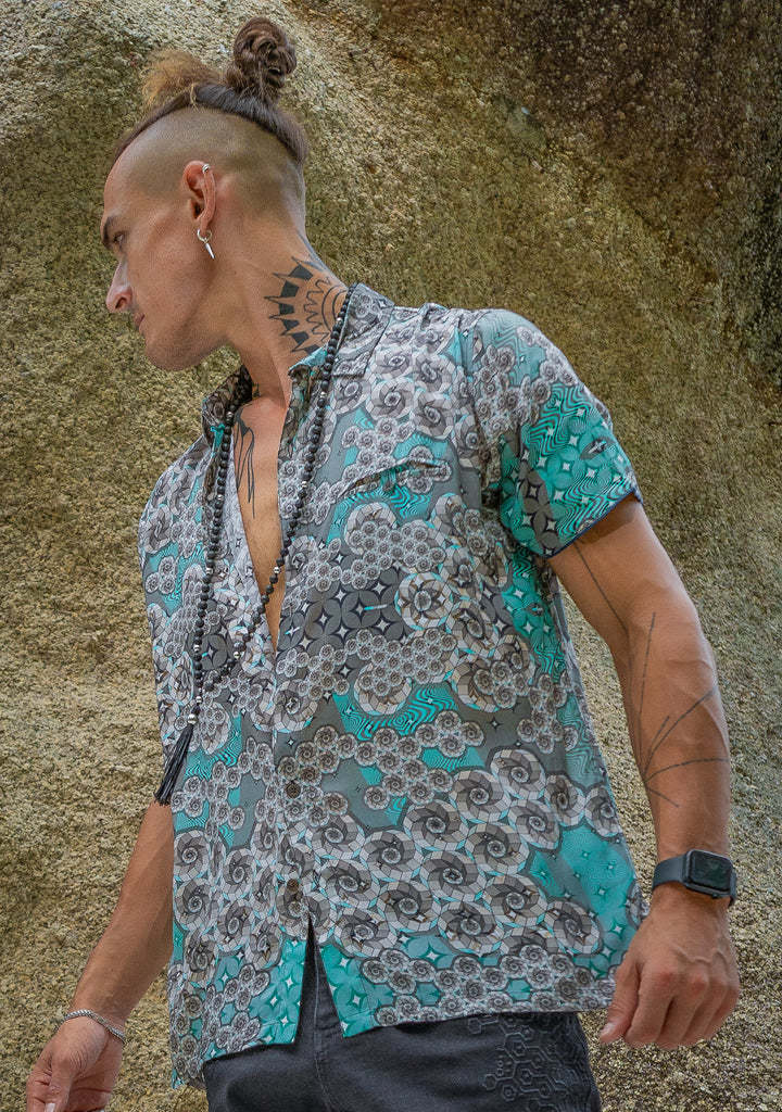 Shirt Men Half Sleeves / Bamboo– NINTENDO SKY