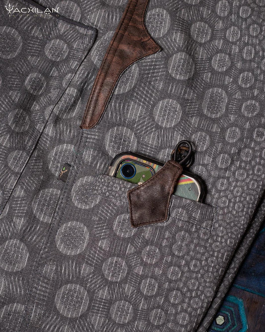 Skate Short Men / Grey Stripes TR Diamond - NEBULA