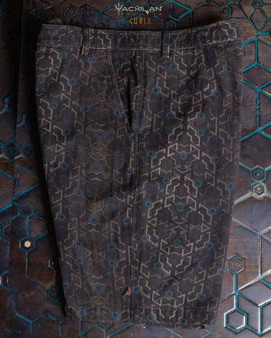 SKATE SHORT MEN / COMBED COTTON HERRINGBONE – CUBIX