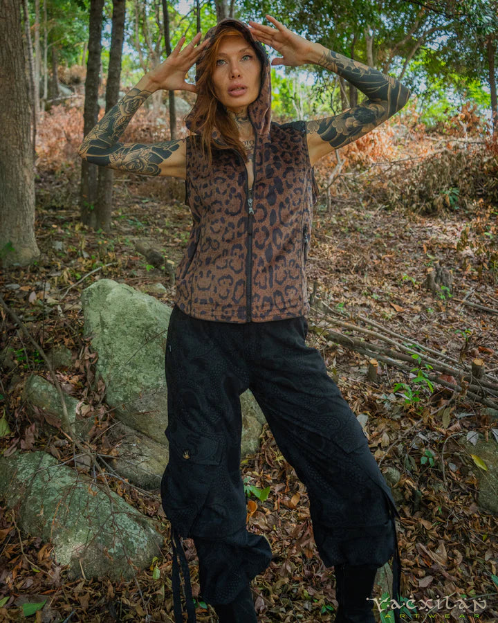 Pants Woman / Baggy Pockets TR Stretchy - Blak DRAGONS