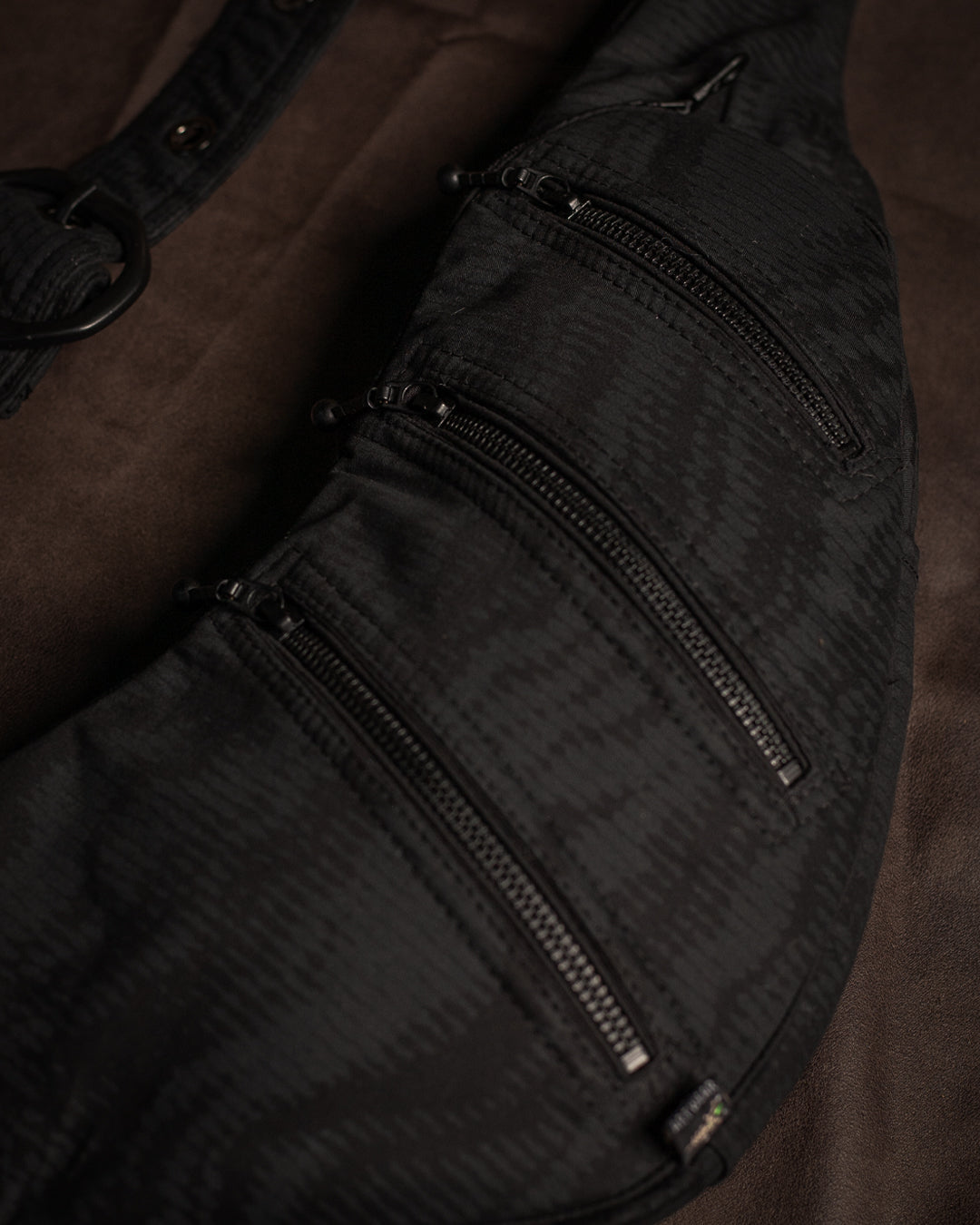 Botta Bag / Cotton Printed Buckle BLACK DESERTIKA