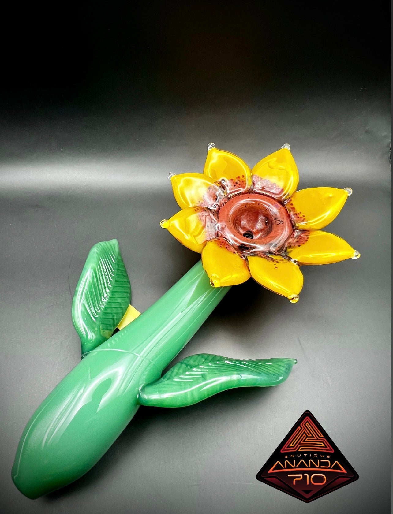 Empire Glassworks - Sunflower Pipa de mano 13.97 cm