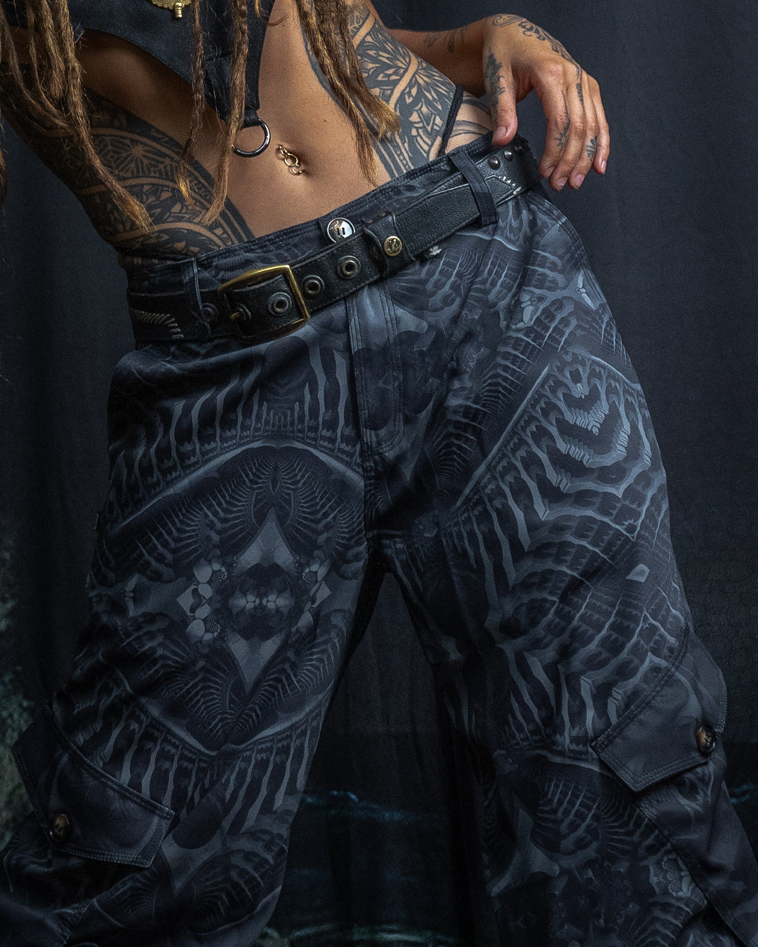 Long Pants Baggy Pockets Woman / Sky Velvet – SANDOKAN