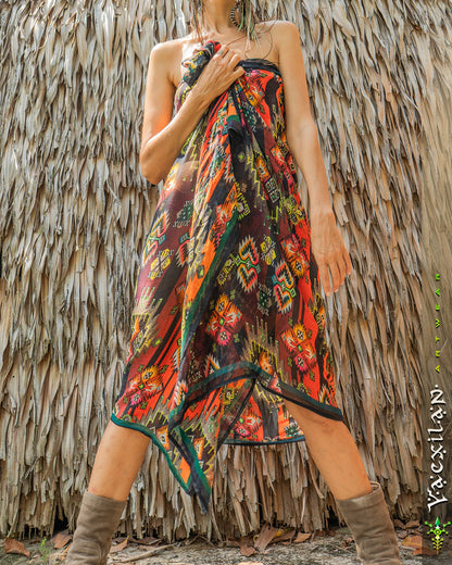 Scarf / Pareo Bamboo – FIRE BIRDS