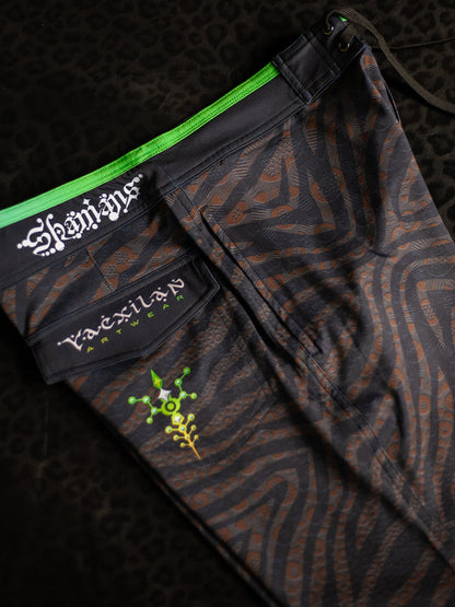 Boardshort Men Green Line / Fast Dry – SHERKANKA