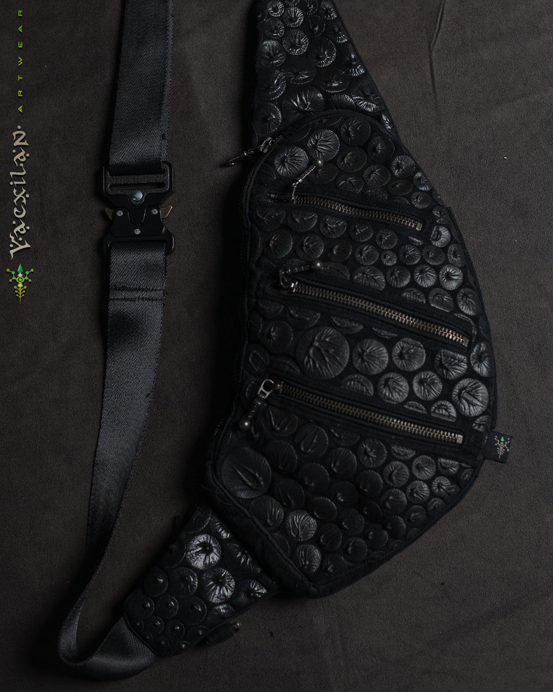 Botta Bag / Denim Rubber Parachute Buckle - BLAK CROC
