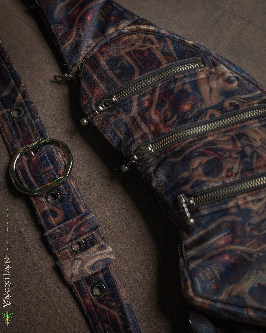 Botta Bag / Velvet Fawn Buckle - SKULLOHOLICS