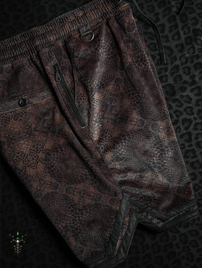 Boxing Shorts Black Mountains / Velvet Fawn – GATOR