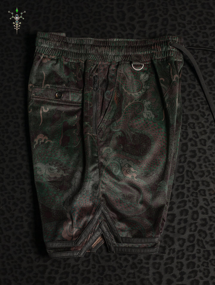 Boxing Short Blak Mountains Men / Velvet Fawn – MOSS DRAGONS
