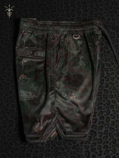 Boxing Short Blak Mountains Men / Velvet Fawn – MOSS DRAGONS