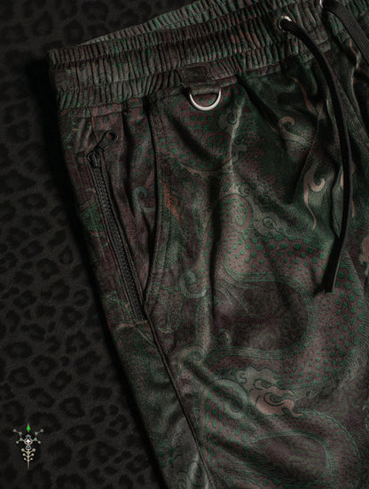 Boxing Short Blak Mountains Men / Velvet Fawn – MOSS DRAGONS