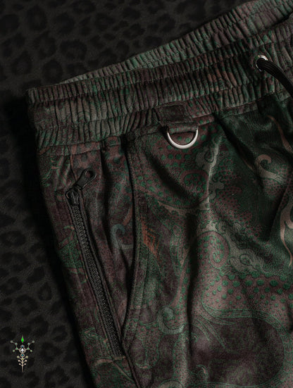 Boxing Short Blak Mountains Men / Velvet Fawn – MOSS DRAGONS