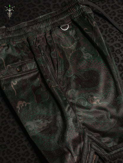 Boxing Short Blak Mountains Men / Velvet Fawn – MOSS DRAGONS