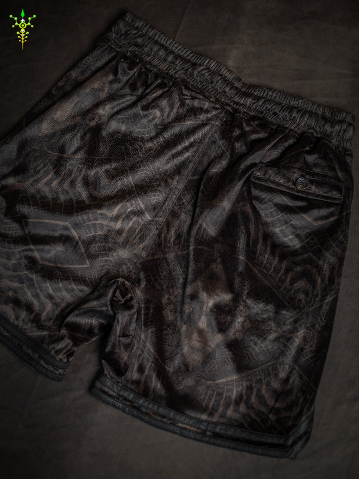 Boxing Short Blak Mountains Men / Velvet Fawn – DARK SANDOKAN