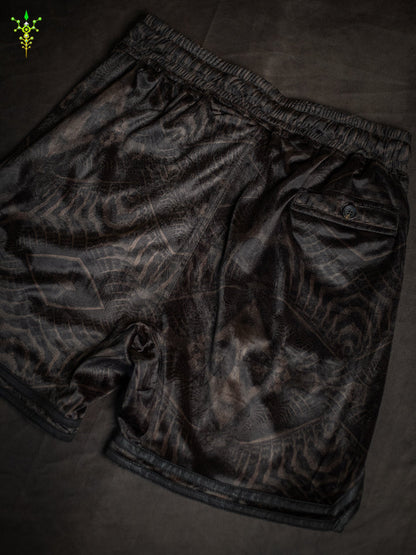 Boxing Short Blak Mountains Men / Velvet Fawn – DARK SANDOKAN