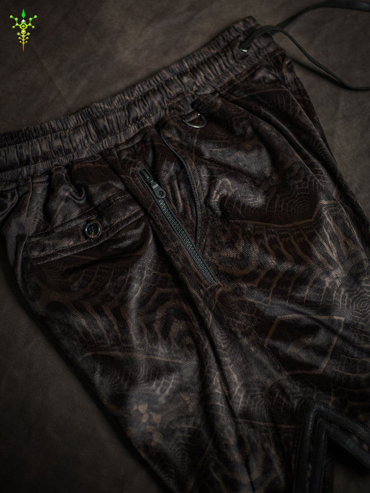 Boxing Short Blak Mountains Men / Velvet Fawn – DARK SANDOKAN