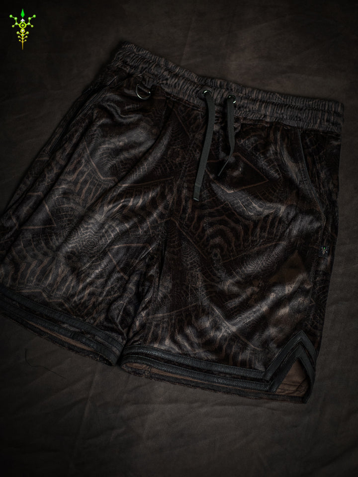Boxing Short Blak Mountains Men / Velvet Fawn – DARK SANDOKAN