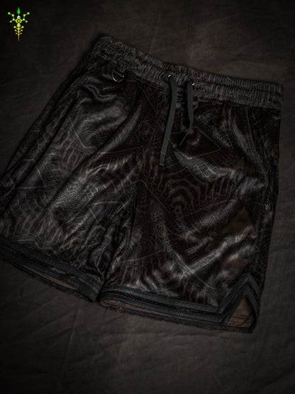 Boxing Short Blak Mountains Men / Velvet Fawn – DARK SANDOKAN