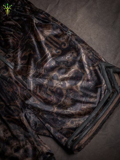 Boxing Short Blak Mountains Men / Velvet Fawn – SKULLOHOLICS