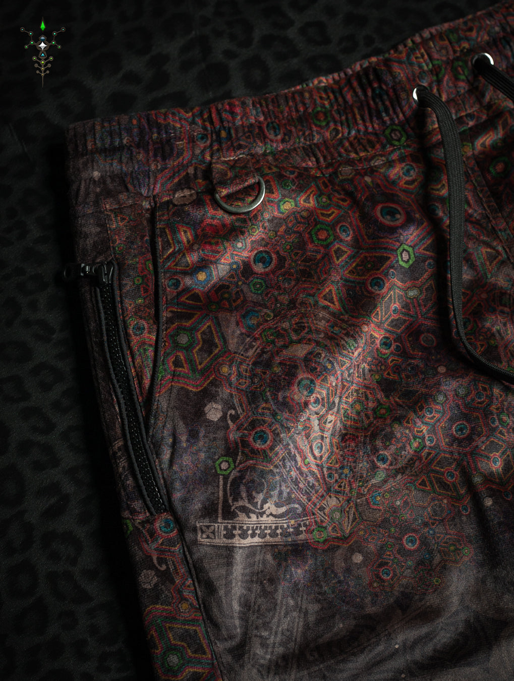 Boxing Shorts Black Mountains / Velvet Fawn –  OWLIENS
