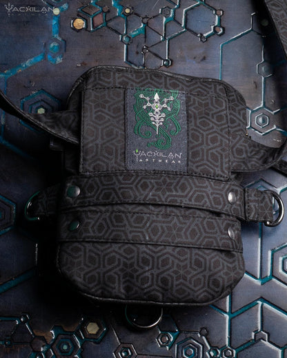 Chotta Bag / Cotton Printed - BLACK BUFO