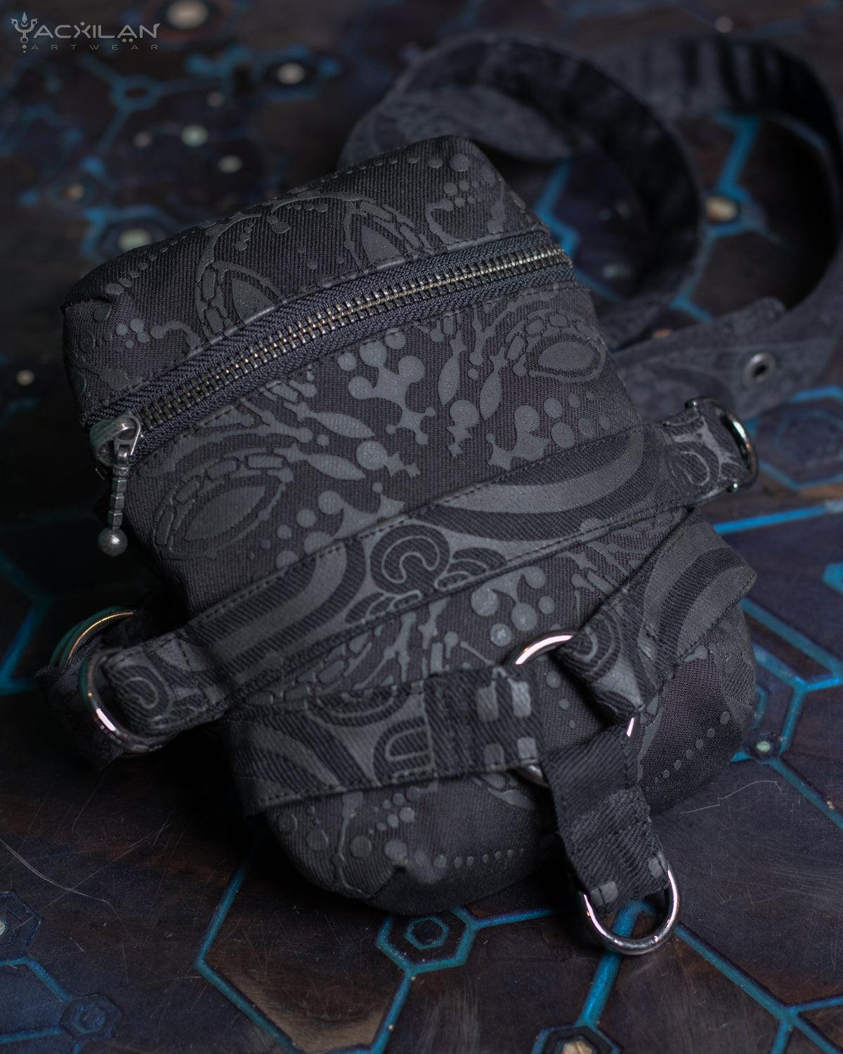 Chotta Bag / Cotton Printed - BLACK UFO