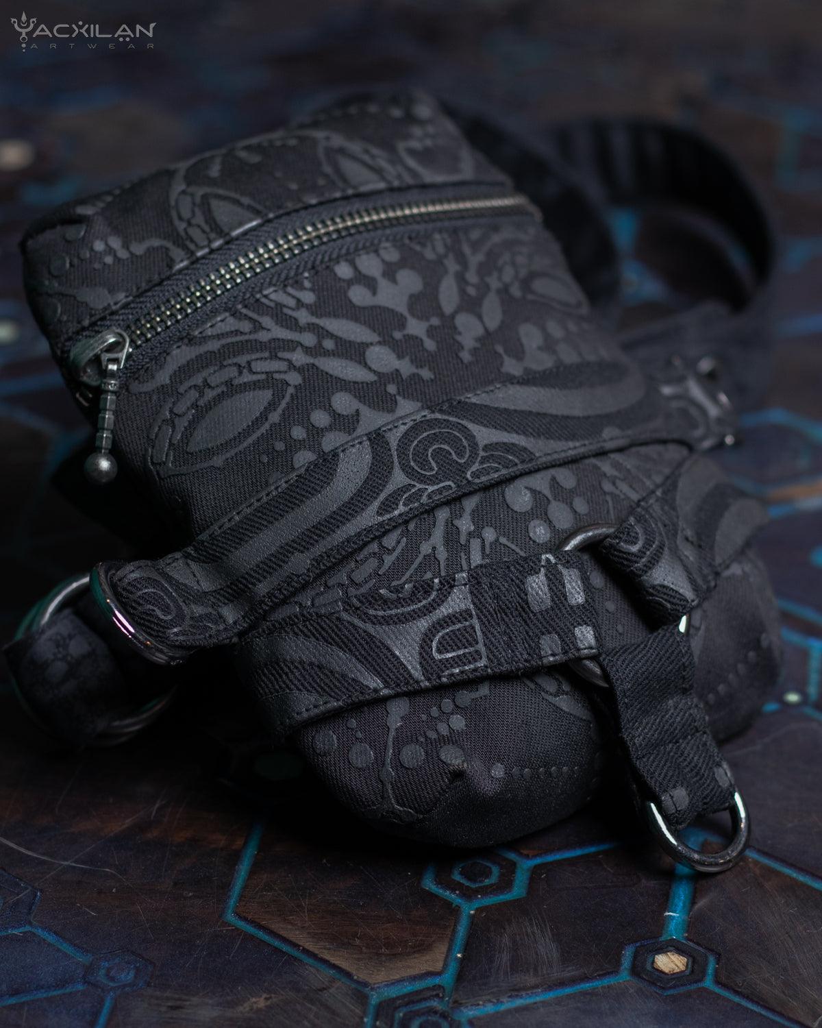 Chotta Bag / Cotton Printed - BLACK UFO