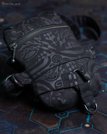 Chotta Bag / Cotton Printed - BLACK UFO