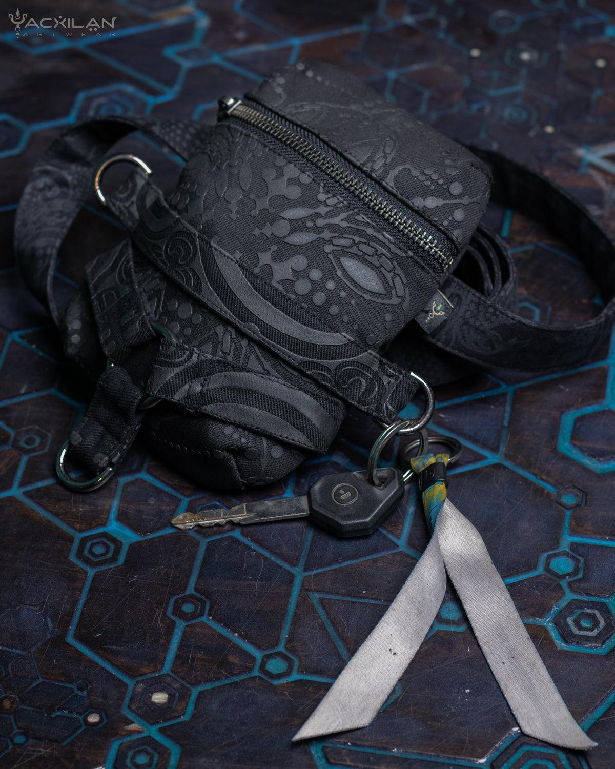 Chotta Bag / Cotton Printed - BLACK UFO
