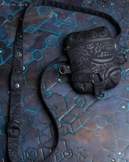 Chotta Bag / Cotton Printed - BLACK UFO