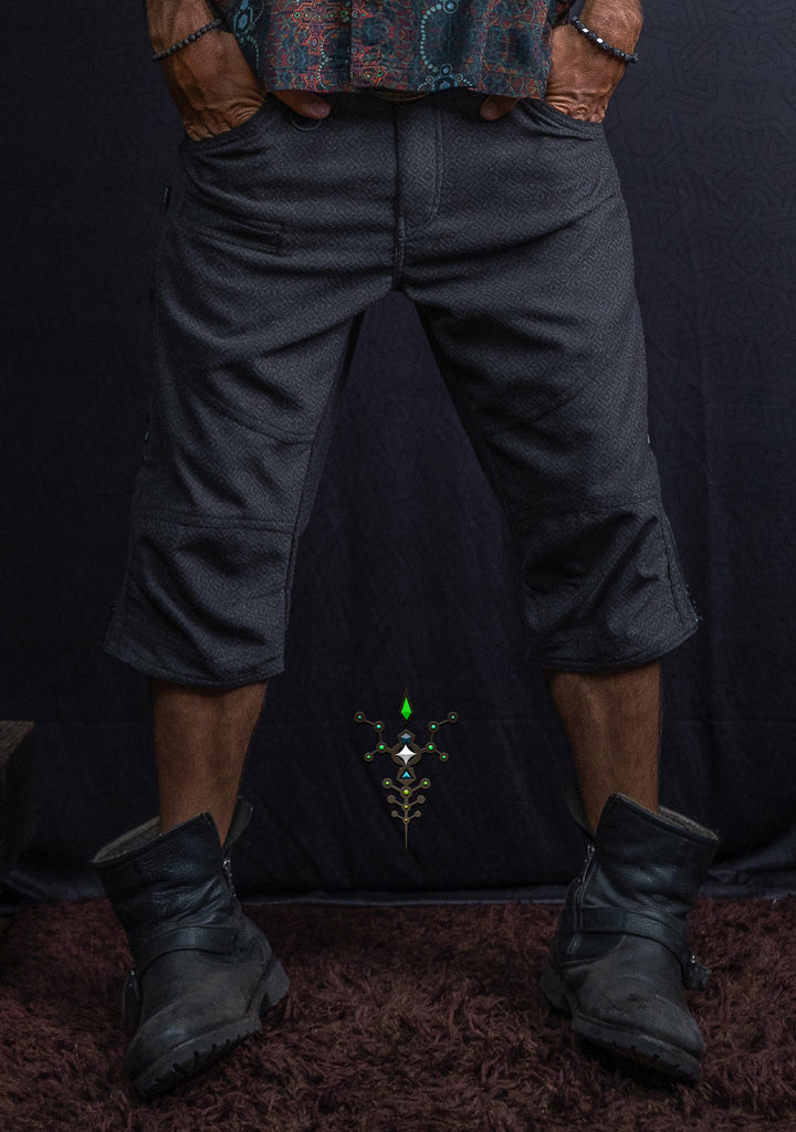 Corsaire Men / French Flat Kodroi Screenprinted - Brown CAMALEON Demetrio