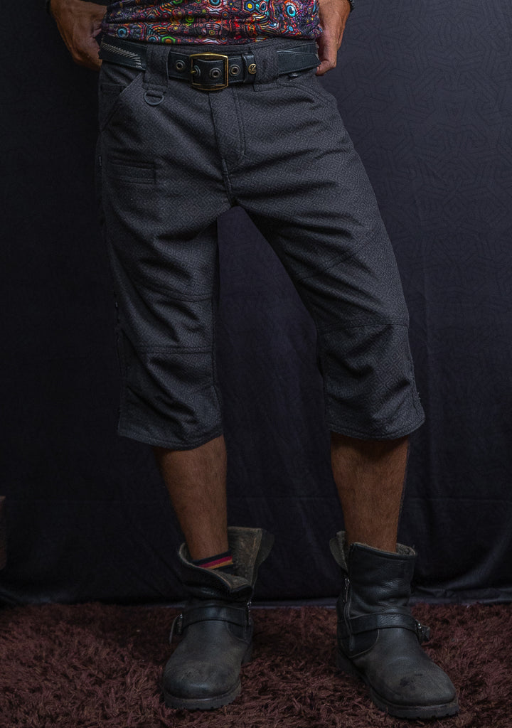 Corsaire Men / French Flat Kodroi Screenprinted - Brown CAMALEON Demetrio