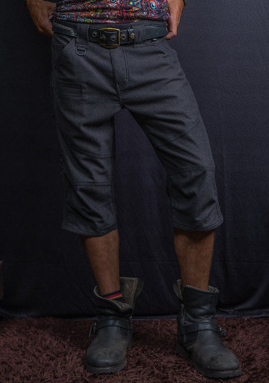 Corsaire Men / French Flat Kodroi Screenprinted - Brown CAMALEON Demetrio