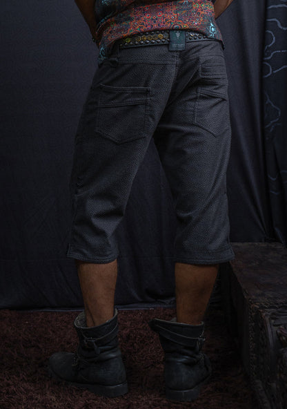 Corsaire Men / French Flat Kodroi Screenprinted - Brown CAMALEON Demetrio