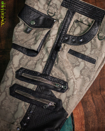 Corsaire Men / Twill / Fake Leather Patches - KINGKOBRA BOA
