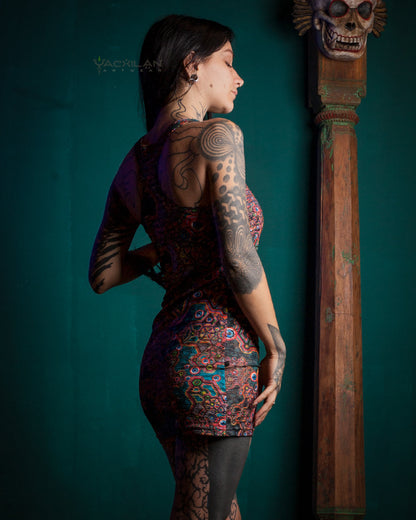 DRESS WOMAN / PSYCHEDELIC LACE - ATLANTHEON