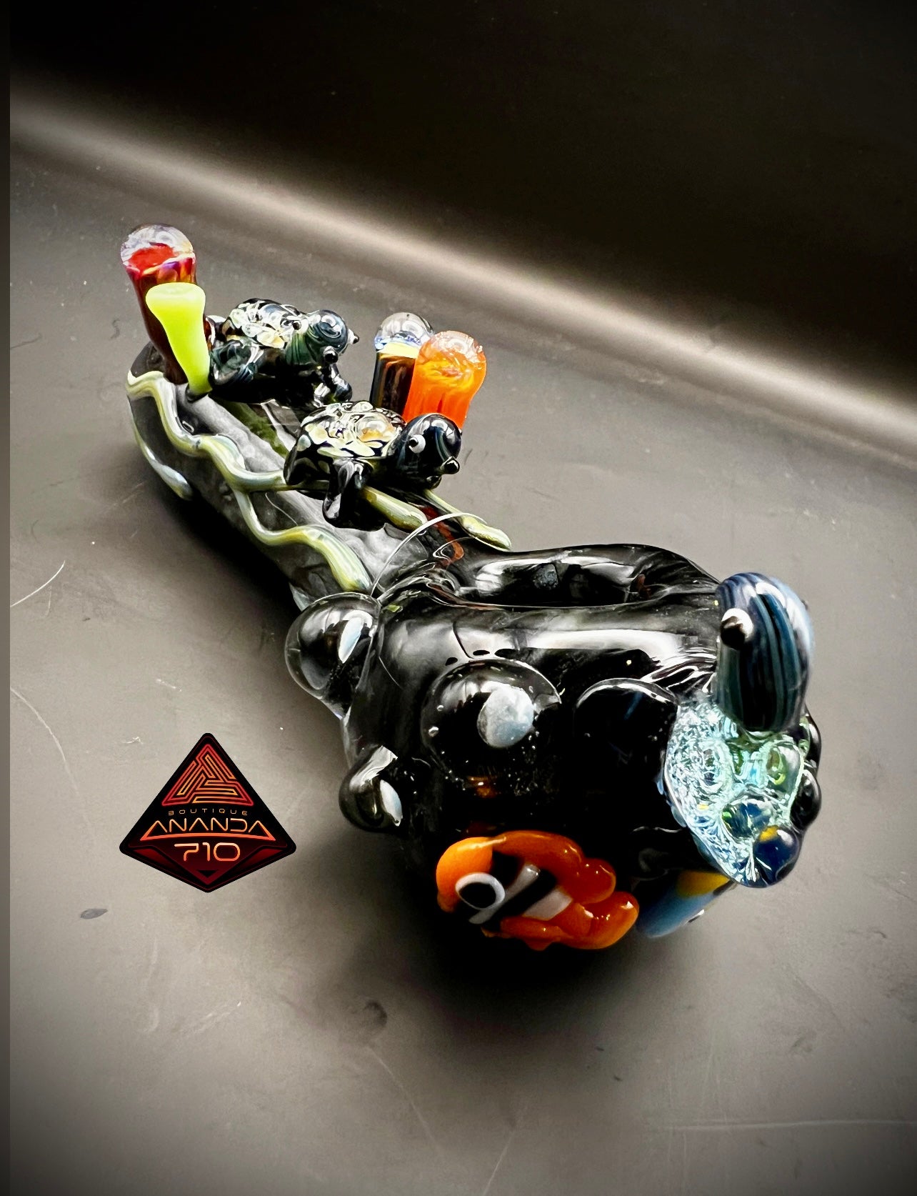 🐢 Empire Glassworks Spoon Pipe | East Australian Current🪸