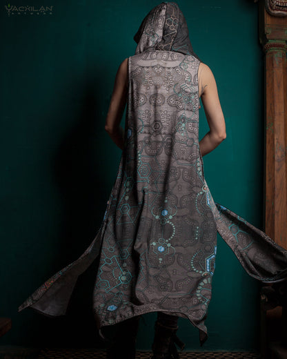 HOODED LONG DRESS WOMAN / VISCOSE - FORMULA