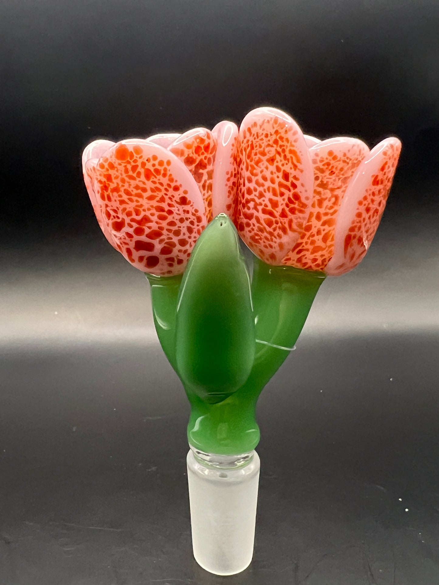 Empire Glassworks Bowl Slide- 14mm M /Strawberry Cream Tulip