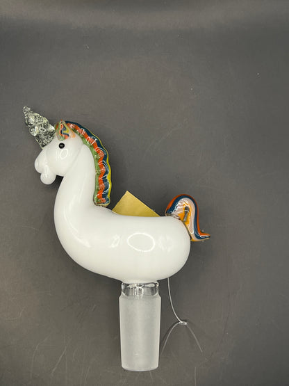 💥Empire Glassworks UV Bowl Slide | 14mm M | Unicorne 🦄💥